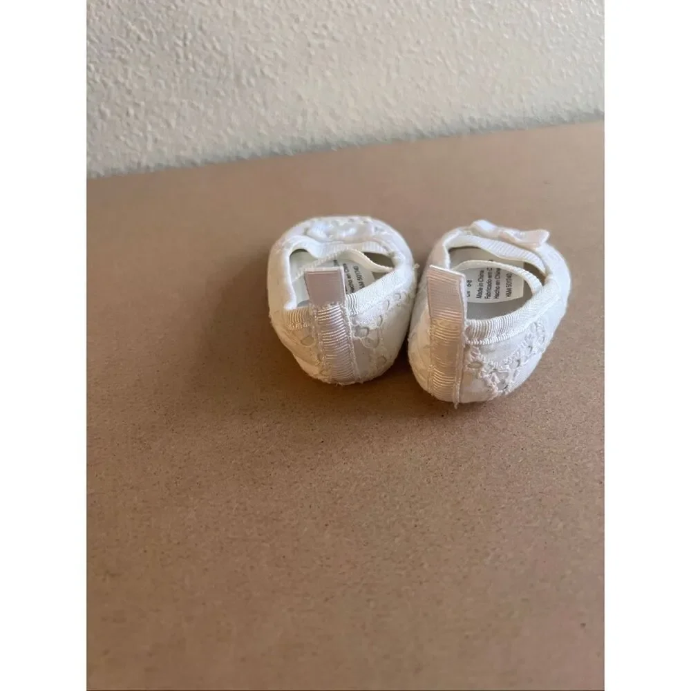 H&M and Carters Baby embroidered shoes size
